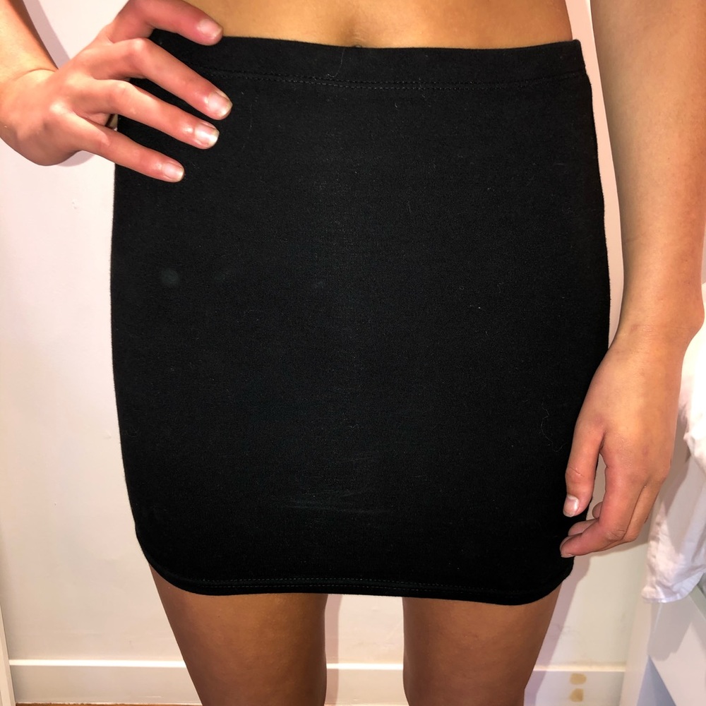 Mini pencil skirt